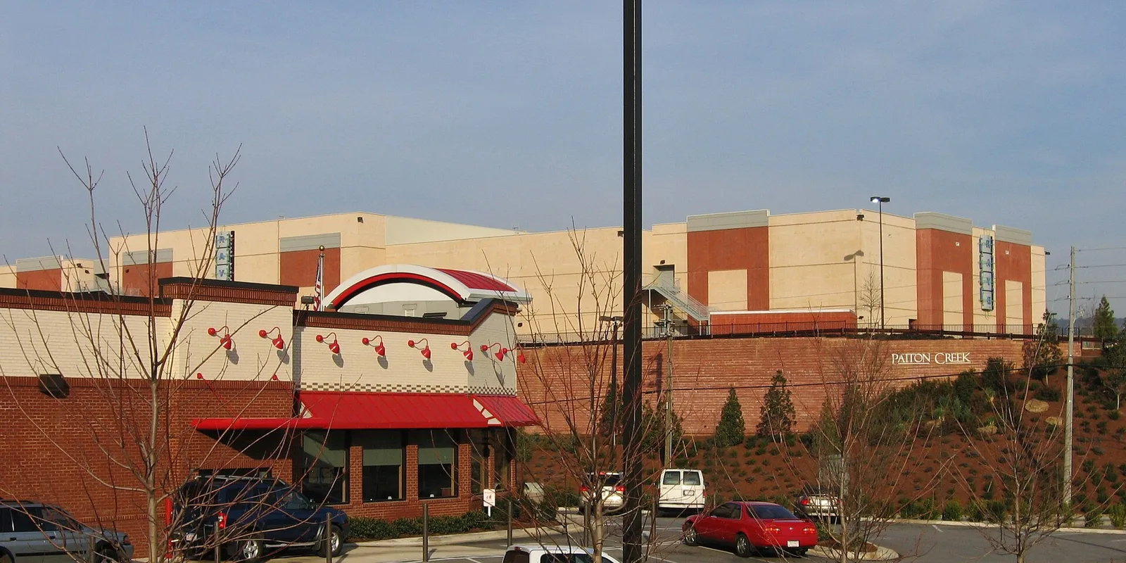 Storefronts at the Patton Creek shopping center off U.S. 31 in Hoover.